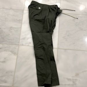 Vuori rip stop pant.  Oregano which really is a fancy way of saying green